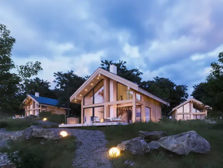 Stodola Chalet wersja murowana_3
