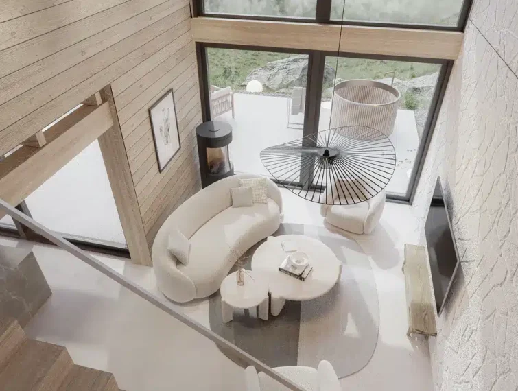 Stodola Chalet wersja murowana_6