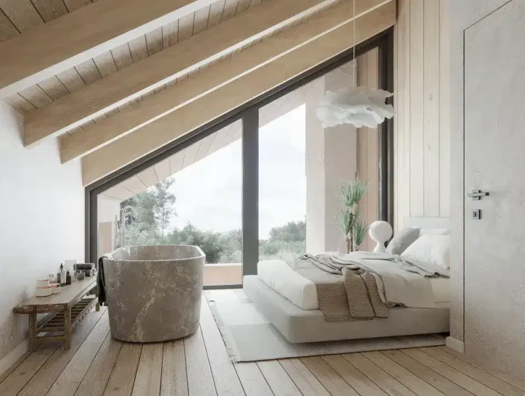 Stodola Chalet wersja murowana_7